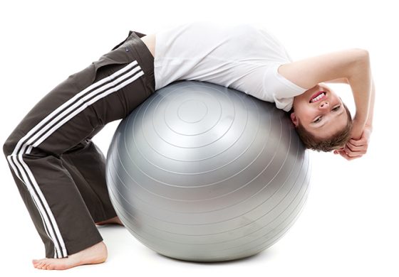 Resimli yan karın - bel göbek egzersizleri